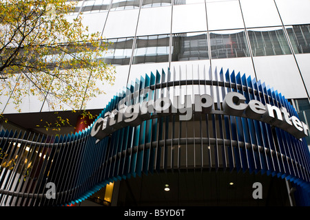 L'en dehors d'un centre de Citigroup est vu à Manhattan, New York Banque D'Images