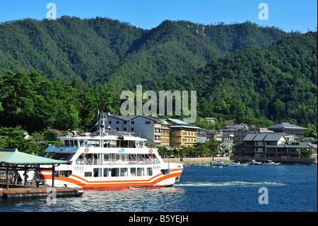 Ou d'Itsukushima Miyajima, Hiroshima Prefecture, Japan Banque D'Images