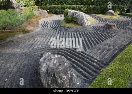 Yoko-en au jardin Zen à Taizo-in Banque D'Images