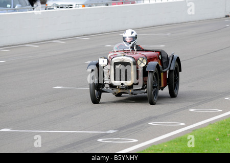 Automne CSECC Goodwood sprint Sussex 25 octobre 2008 Austin 1930 Rolt Ulster 747cc supercharged Banque D'Images