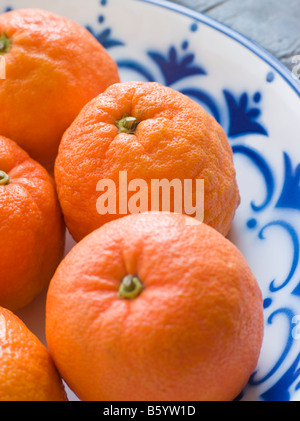 Bol d'oranges de Séville Banque D'Images