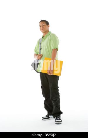 Portrait of Teenage Boy Banque D'Images