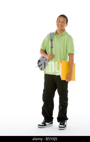 Portrait of Teenage Boy Banque D'Images