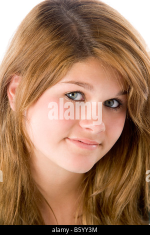 Portrait of Teenage Girl Banque D'Images