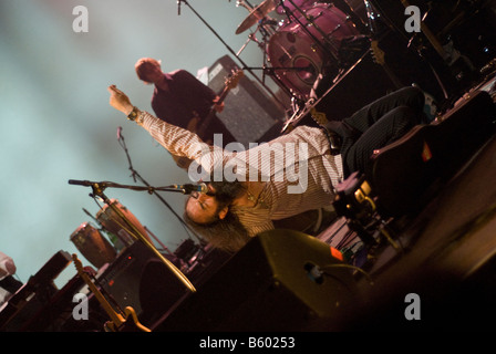 Warren Ellis, Nick Cave and the Bad Seeds, Rome, Italie, 2008 Banque D'Images