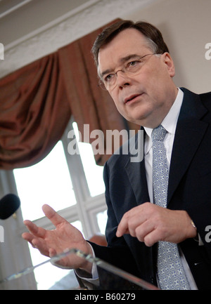 Le Premier ministre Geir Haarde, l'Islande 2008 Banque D'Images