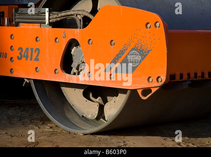 Rouleau compacteur Banque D'Images