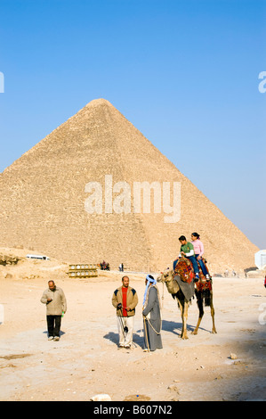 Pyramids, Giza, Le Caire, Egypte Banque D'Images