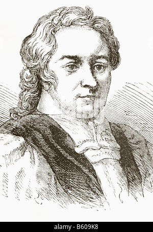 John Tillotson, 1630 - 1694. Ecclésiastique anglais, archevêque de Canterbury. Banque D'Images