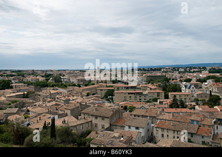 Vues de la ville de Carcassonne dans le sud de la france Banque D'Images