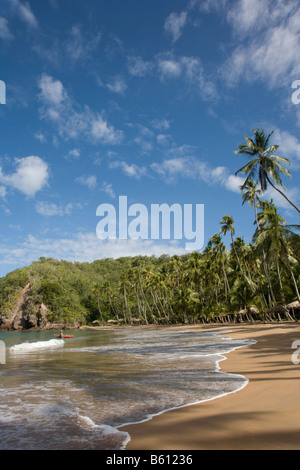 Playa Medina, plage, Venezuela, Caraïbes, Amérique du Sud Banque D'Images