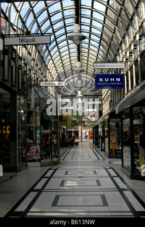 Ascane Passage, Stuttgart, Bade-Wurtemberg Banque D'Images