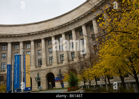 Bâtiment de Ronald Reagan et Centre du commerce international Washington D.C. Banque D'Images