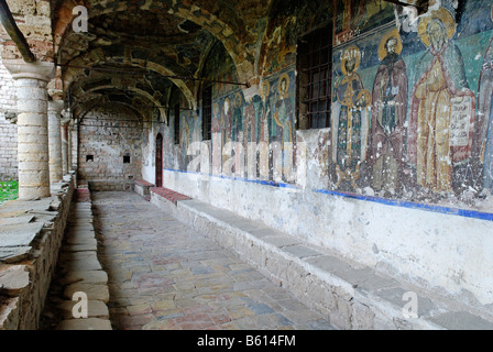 Église Saint Nicolas, Shen e Kisha Kolli, Voskopoje, Albanie, Balkans, Europe Banque D'Images