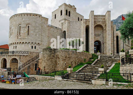 Musée National de Skanderbeg, Saranda, Albanie, Kruja, Europe Banque D'Images