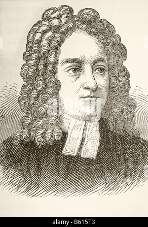 Jonathan Swift, 1667 - 1745. Auteur anglo-irlandais. Banque D'Images