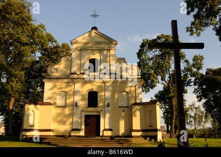 Zdzanne, Région Roztocze, voïvodie de Lublin, en Pologne orientale Banque D'Images