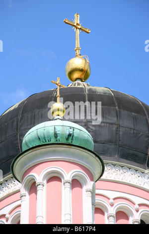 Le russe-orthodoxe cathédrale Alexander Nevsky, Alexandrowka colonie russe, Potsdam, Brandebourg Banque D'Images