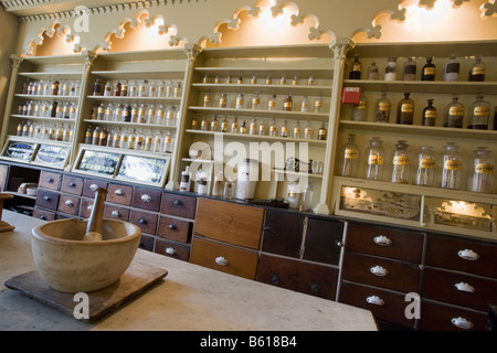 Stabler Leadbeater Apothecary Museum Old Town Alexandria en Virginie Banque D'Images