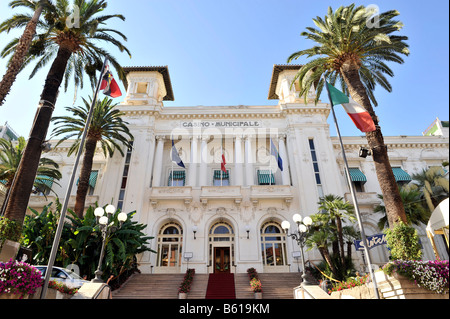 San Remo Casino, Riviera dei Fiori, Ligurie, Italie, Europe Banque D'Images