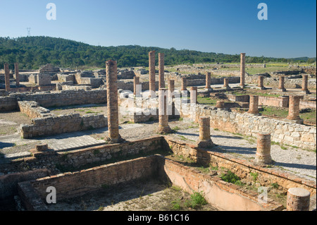 Portugal la Costa da Prata, Beira Litoral, Coimbra les ruines romaines de Conimbriga Banque D'Images