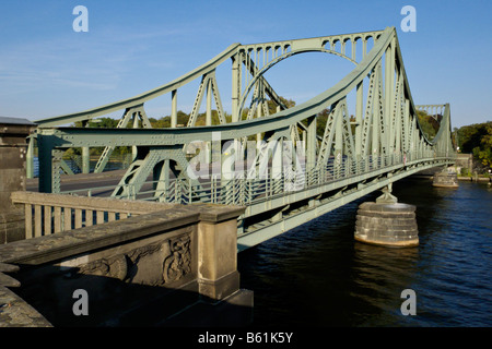 Pont de Glienicke, Potsdam, Allemagne Banque D'Images