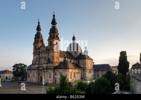 Cathédrale de Fulda, Rhoen, Hesse, Germany, Europe Banque D'Images