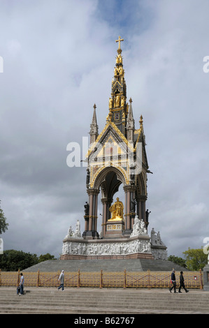 Albert Memorial, Londres, Grande-Bretagne, Europe Banque D'Images