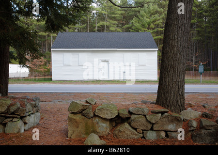 Ancienne maison de réunion à Allenstown Allenstown New Hampshire USA qui fait partie de la Nouvelle Angleterre Banque D'Images