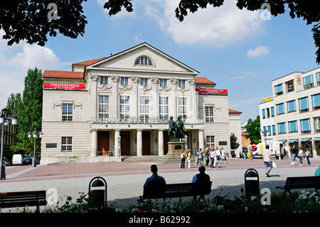 Théâtre National Allemand, Weimar, Thuringe, Allemagne, Europe Banque D'Images