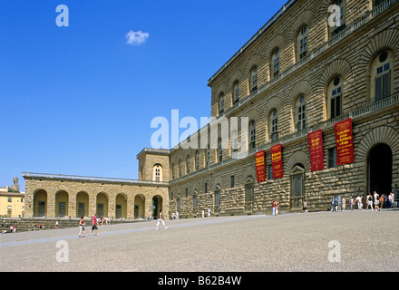 Palais Pitti, Florence, Florence, Toscane, Italie, Europe Banque D'Images