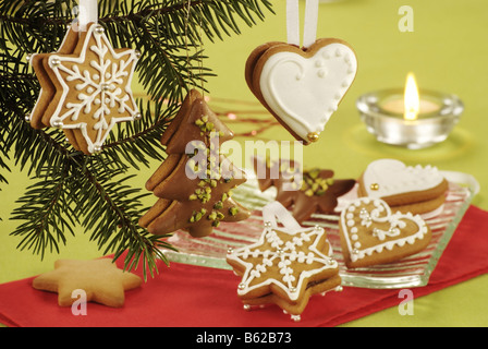 D'Épices de Noël Banque D'Images