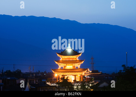 Chine Yunnan Dali Town Banque D'Images