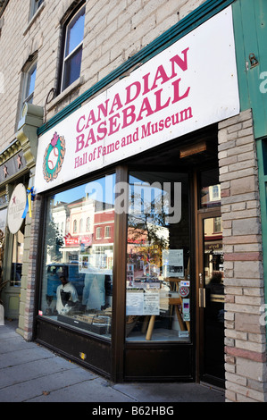 De la renommée du baseball canadien dans la petite ville de St Mary s Ontario Canada Banque D'Images