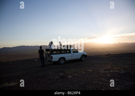 En haut - Namibie Banque D'Images