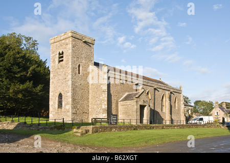 Église paroissiale de St Oswald, Château de Bolton, Wensleydale, Yorkshire du Nord Banque D'Images