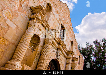 Missions de San Antonio, l'Alamo (AKA Mission San Antonio de Valero), State Historic Site Banque D'Images