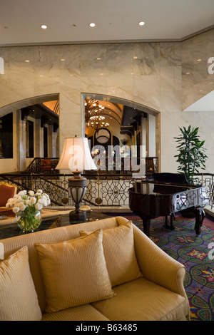 Hall, Ritz Carlton Hotel, Doha, Qatar Banque D'Images