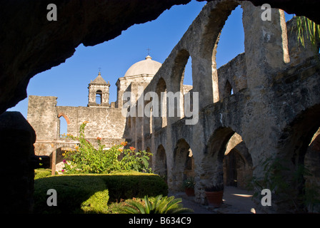 Missions de San Antonio, San Jose (AKA San Jose y San Miguel de Aguayo), State Historic Site Banque D'Images