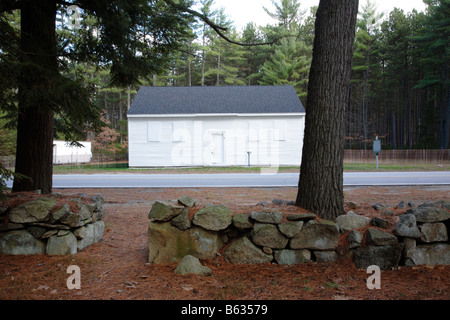 Ancienne maison de réunion à Allenstown Allenstown New Hampshire USA qui fait partie de la Nouvelle Angleterre Banque D'Images