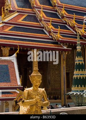 La mythique statue de la bête du Golden Palace à Bangkok en Thaïlande Banque D'Images