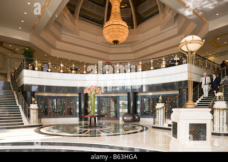 Hall, Ritz Carlton Hotel, Doha, Qatar Banque D'Images