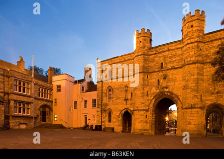 L'Échiquier Lincoln Lincolnshire 14ème siècle porte les Midlands UK United Kingdom Grande-bretagne Banque D'Images