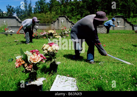 HONDURAS / Francisco Morazán département / Tegucigalpa. El Memorial cemetery. Banque D'Images