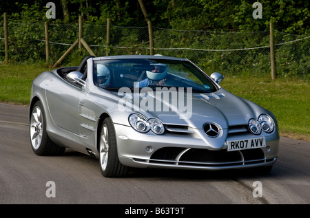 Mercedes-Benz SLR McLaren Roadster au Goodwood Festival of Speed, Sussex, UK. Banque D'Images