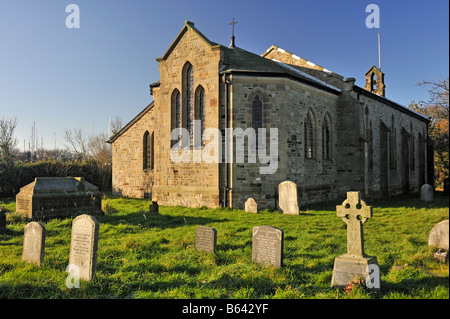 L'Église du Christ. Glasson, Lancashire, Angleterre, Royaume-Uni, Europe. Banque D'Images