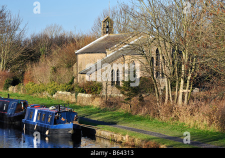 L'Église du Christ. Glasson, Lancashire, Angleterre, Royaume-Uni, Europe. Banque D'Images