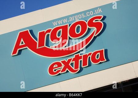 Point de vente au détail, Argos Riverside Retail Park, Nottingham, Angleterre, Royaume-Uni Banque D'Images