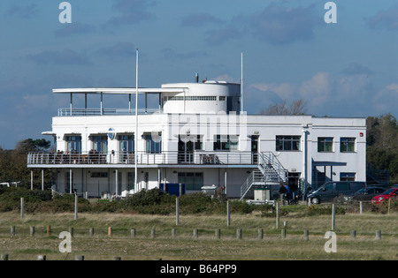 Hayling Island Golf Club House Banque D'Images