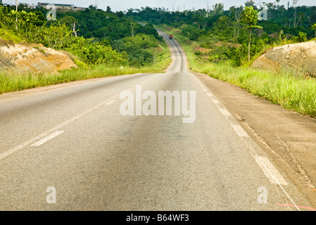 Afrique Cameroun Douala Trafic Banque D'Images